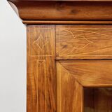 Louis philippe library in walnut