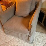 Fauteuil en lin Home Spirit