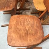 Chaises d'école style casala