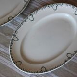 Plat oval Terre de Fer, Saint Amand