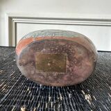 Vase en laiton émaillé