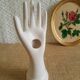Main baguier vase soliflore vintage