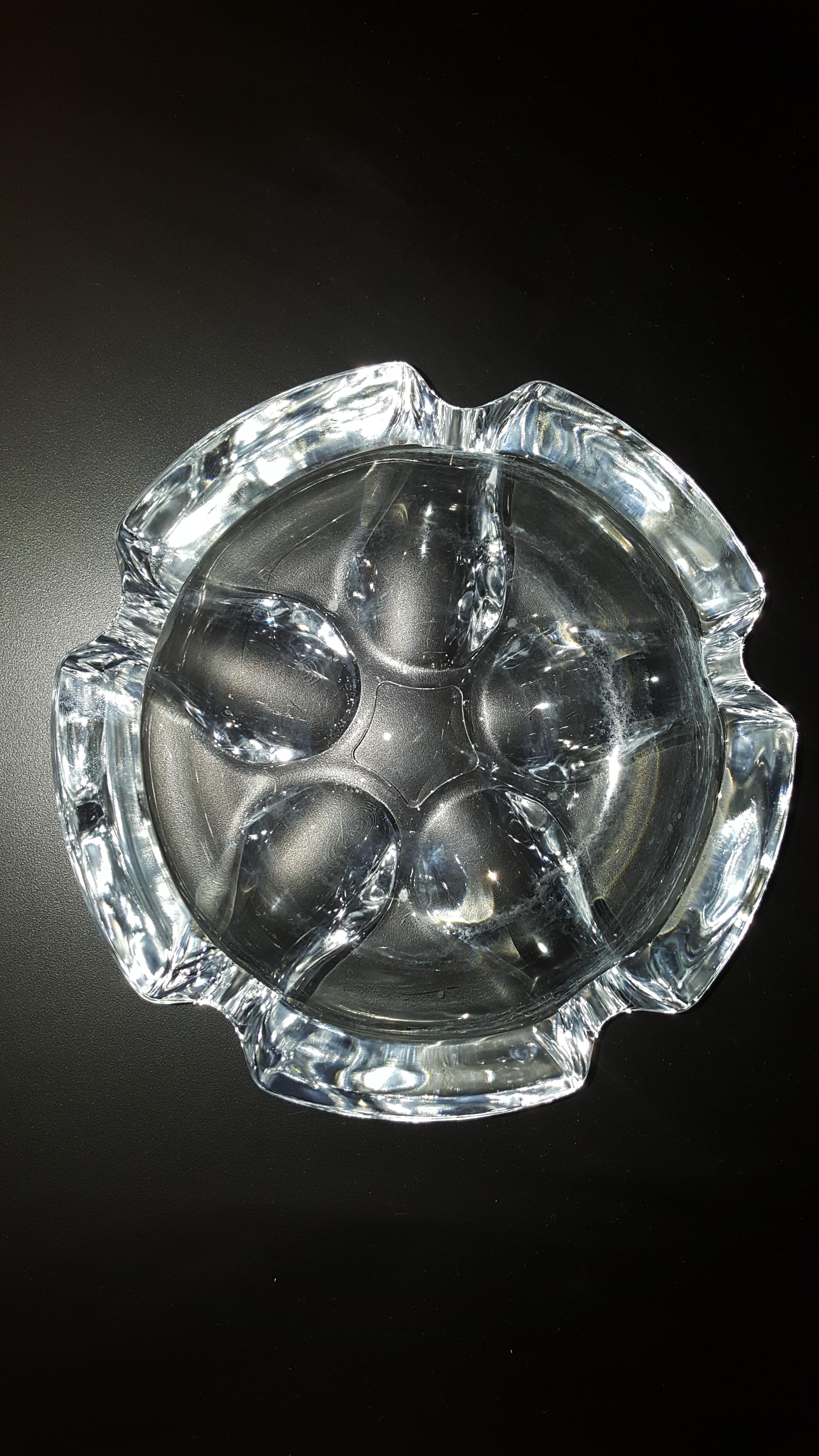 Large Crystal ashtray