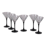 Martini glasses x6