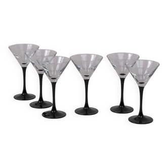 Martini glasses x6
