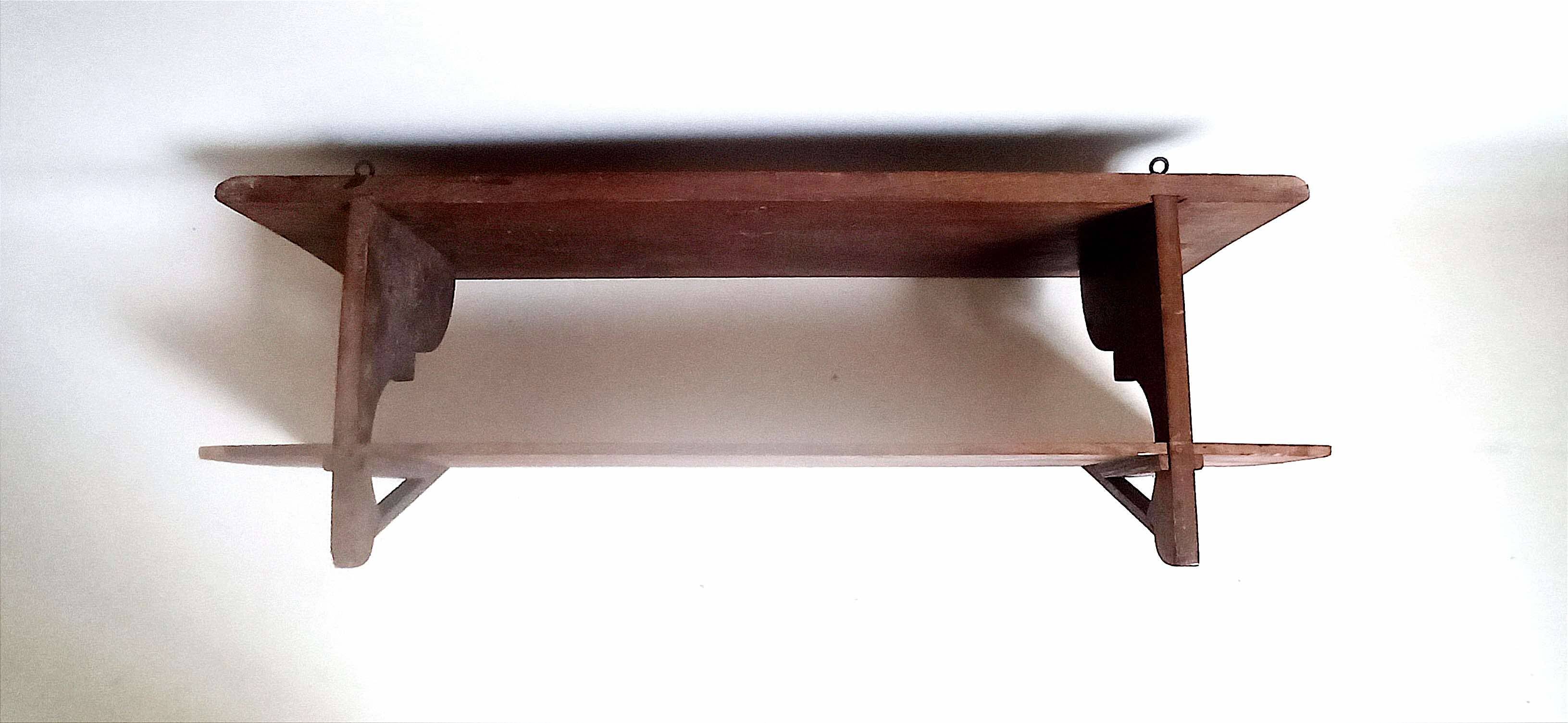 Art Deco wall shelf