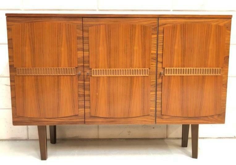 Vintage sideboard chest of drawers mid-century wall cabinet