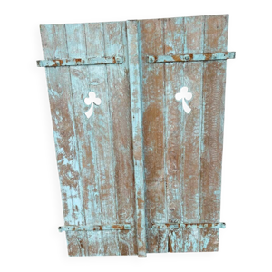 Volets décoratifs verts