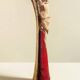 Glazed stoneware single-flower vase, signed Potelune, La Borne.