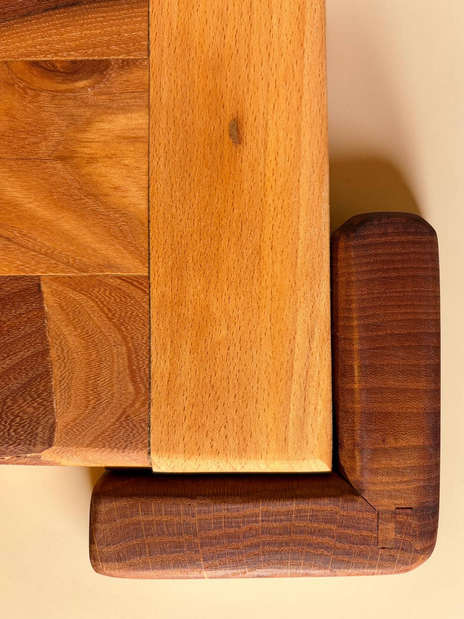 Coffee table in elm