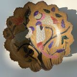 Brass parrot cut