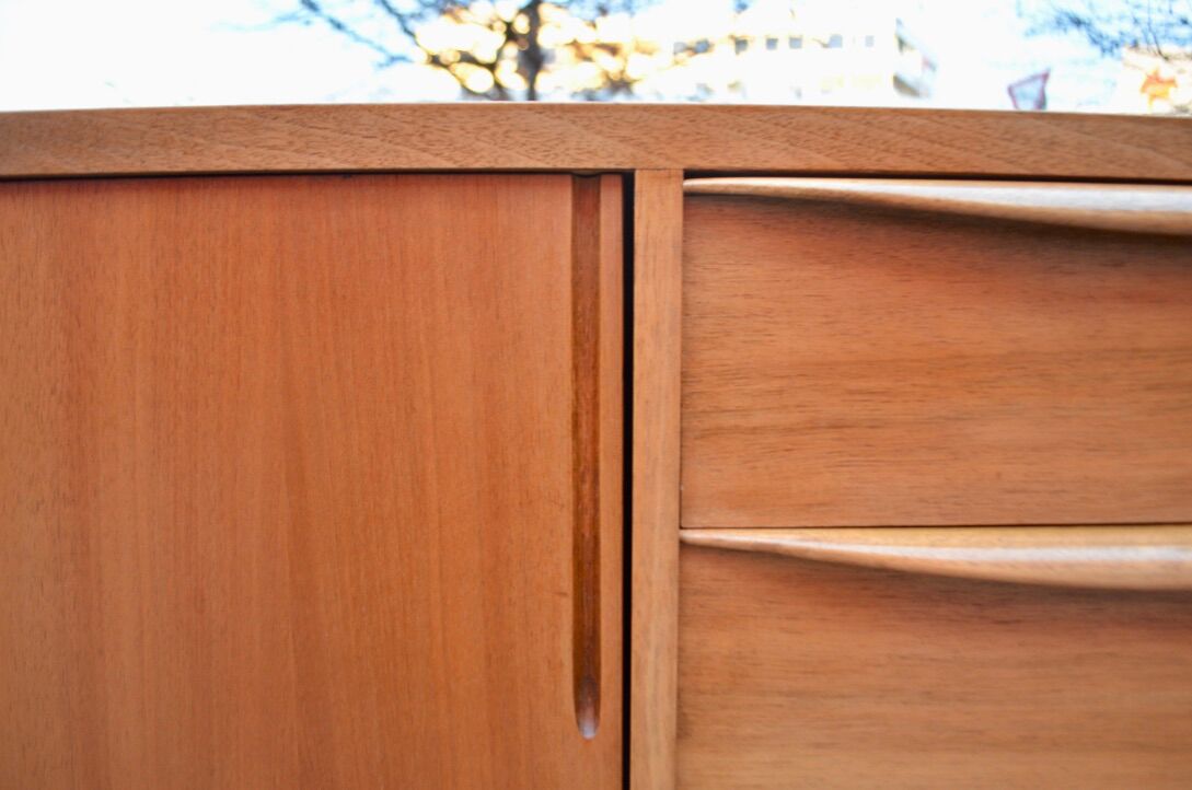 German Mid-Century Walnut Sideboard from A.M.T.