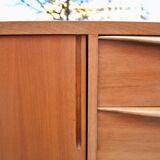 German Mid-Century Walnut Sideboard from A.M.T.