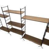Vintage French Modular Cadeva Shelf, 1970s