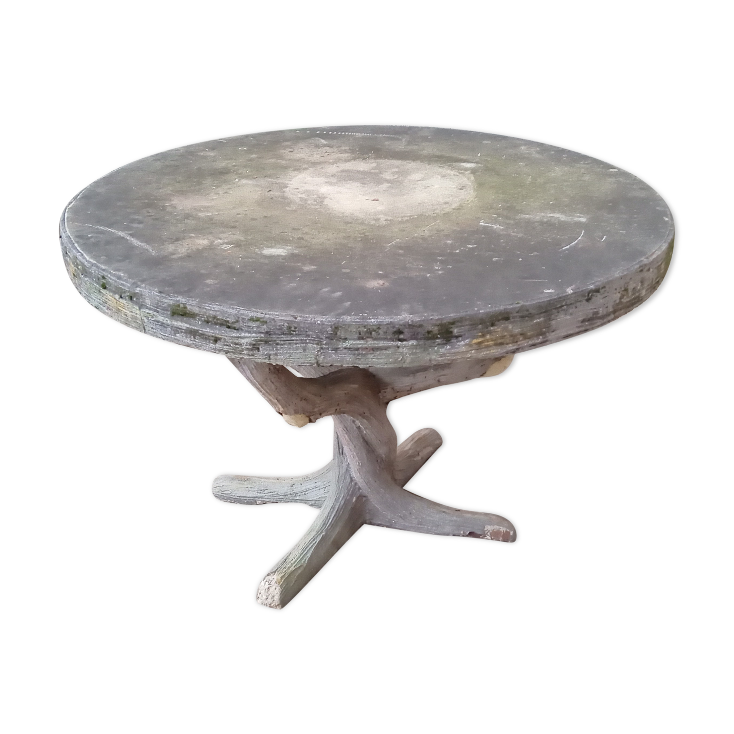 Table de jardin en ciment