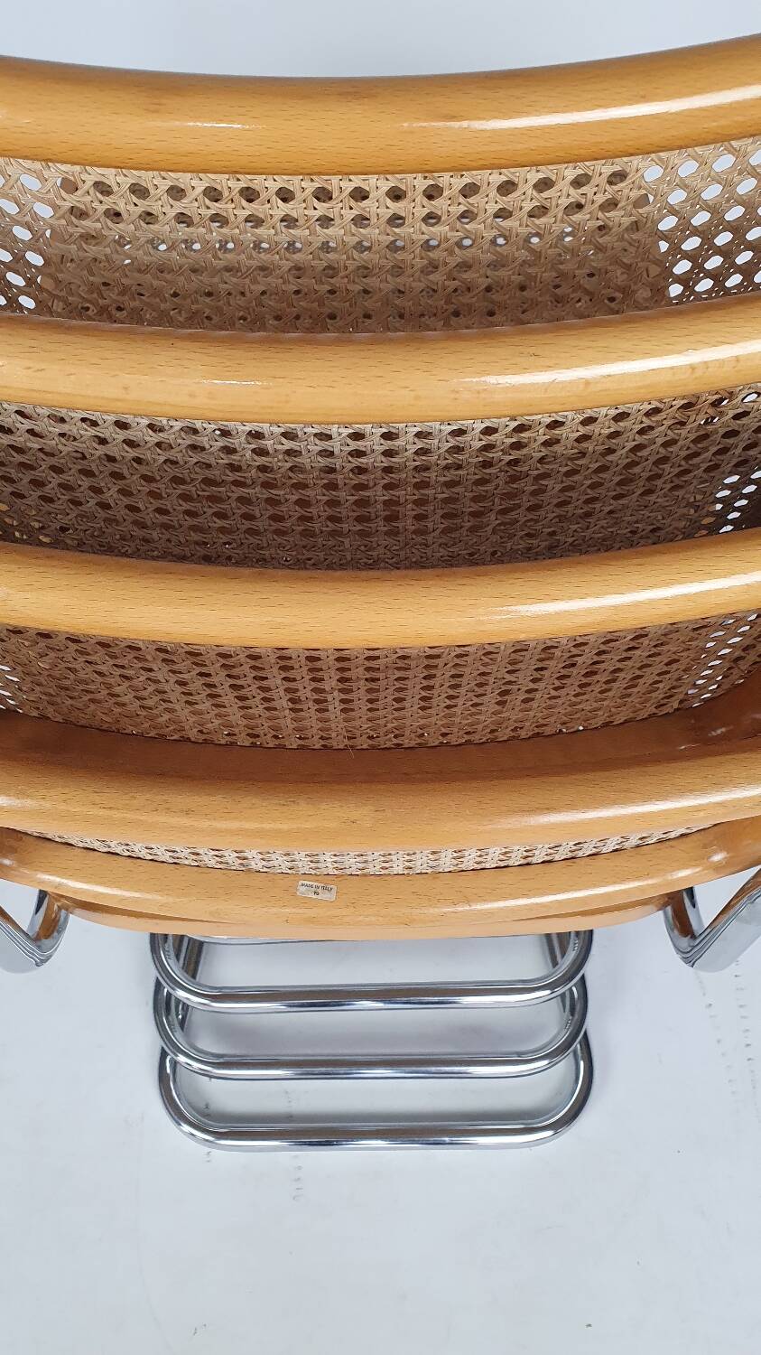 Set of 4 Marcel Breuer style chairs