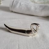 12 Silver-Plated Swan Knife Holders