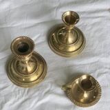 Set of 3 candle holders