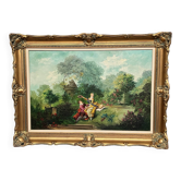 A.Desmet « Scène romantique ».