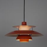 Danish vintage pendant lamp PH 5 by Poul Henningsen, Louis Poulsen, 1958