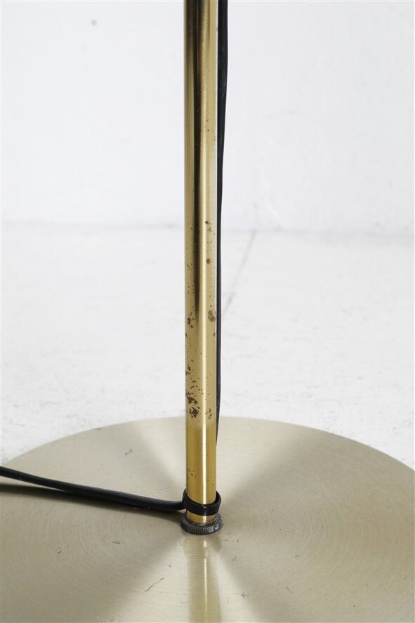 Mid-century Dansa lamp / reading / floor lamp / brass / gold / Danish modern design / 1970s
