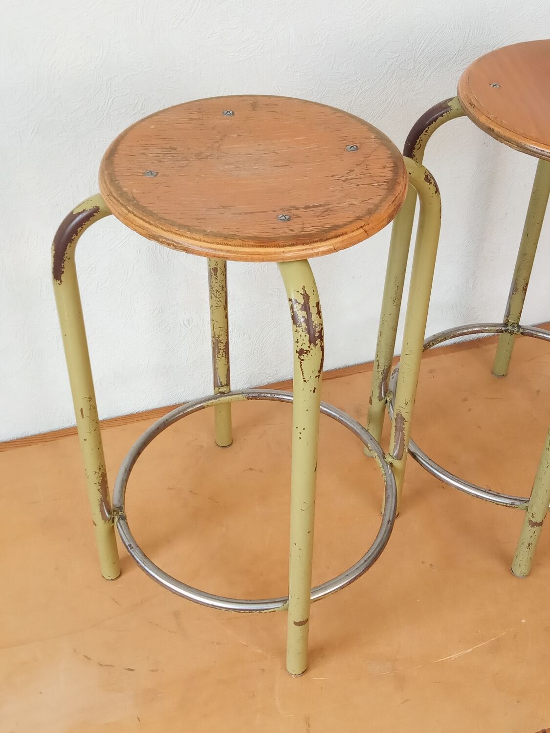 Pair of school stools