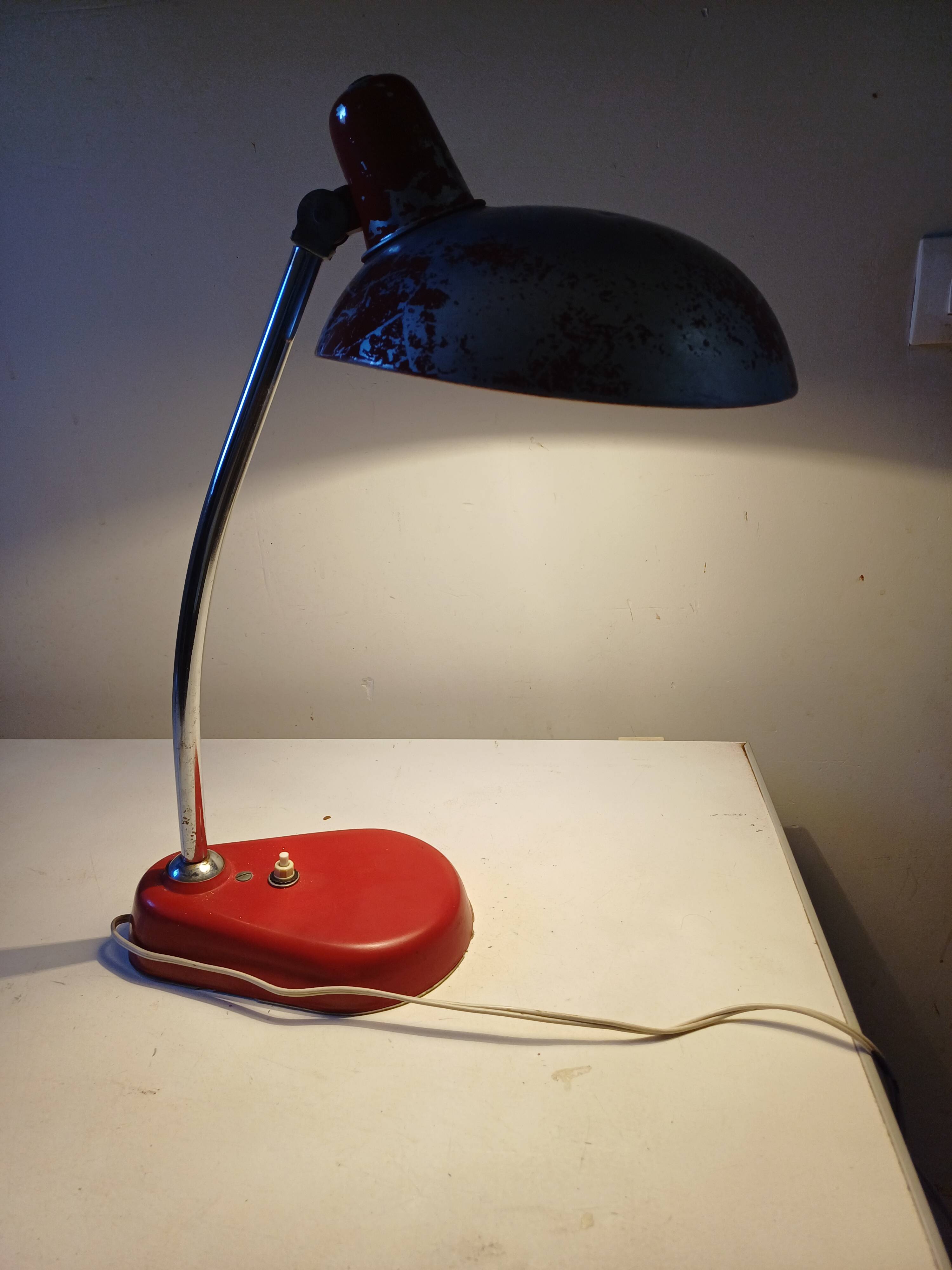 Vintage Bauhaus Karl Lang Lamp