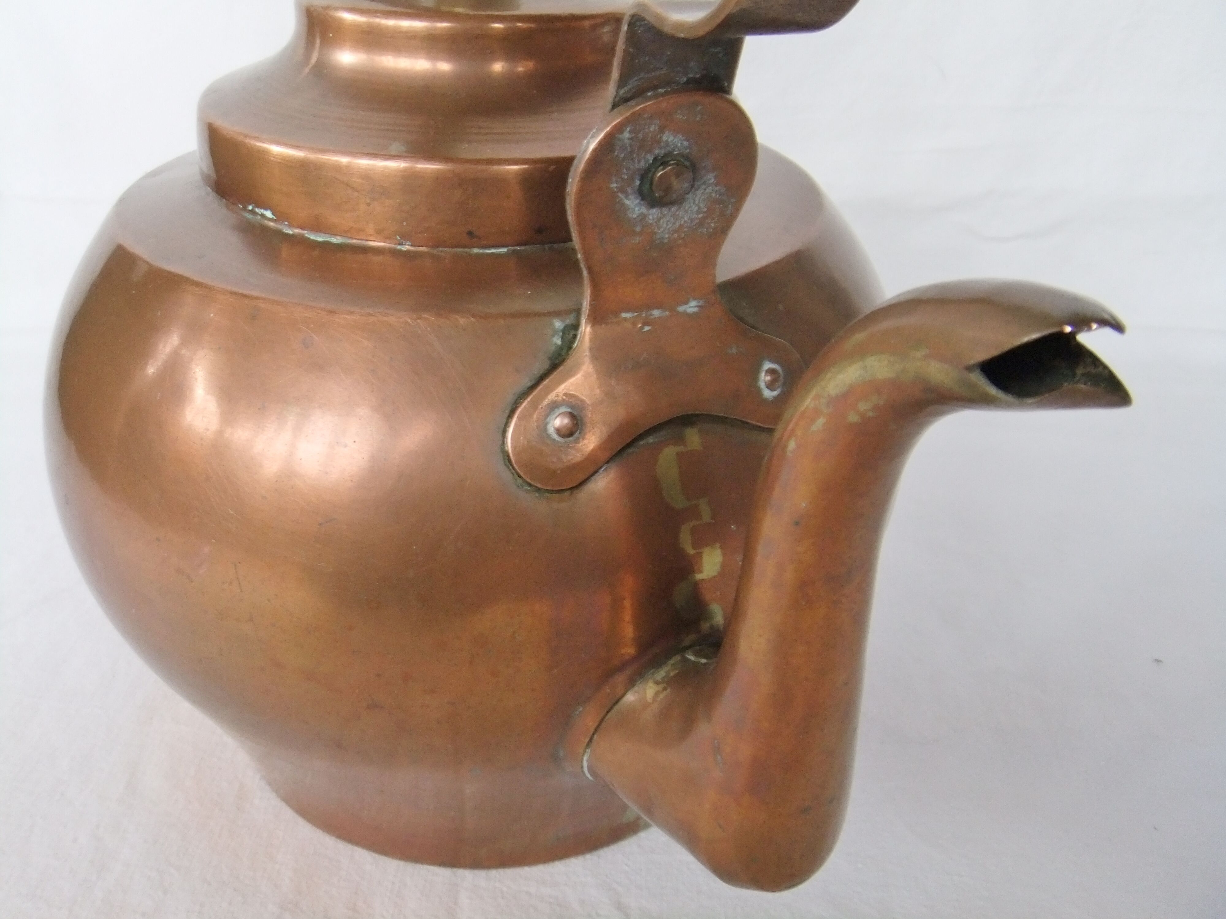 Kettle XVIII copper pourer 5 liters with filter