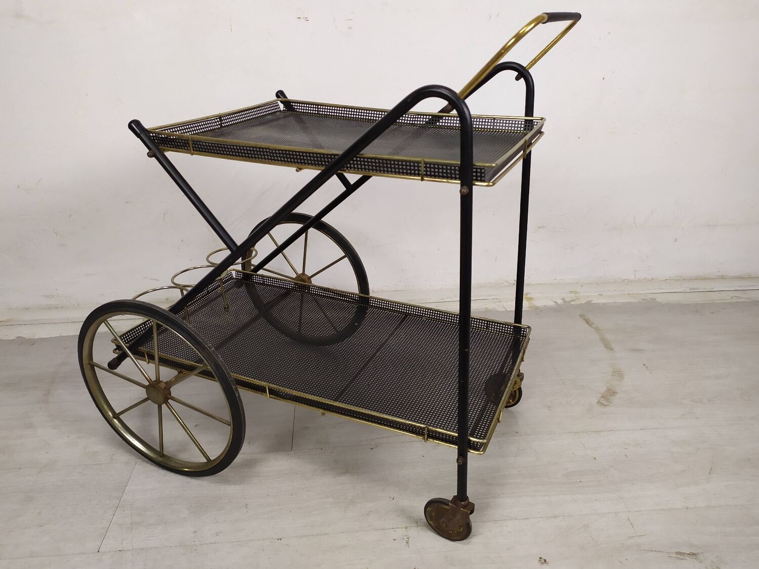 Vintage bar trolley