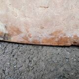 Chest of drawers old marquetry marble top style louis xvi