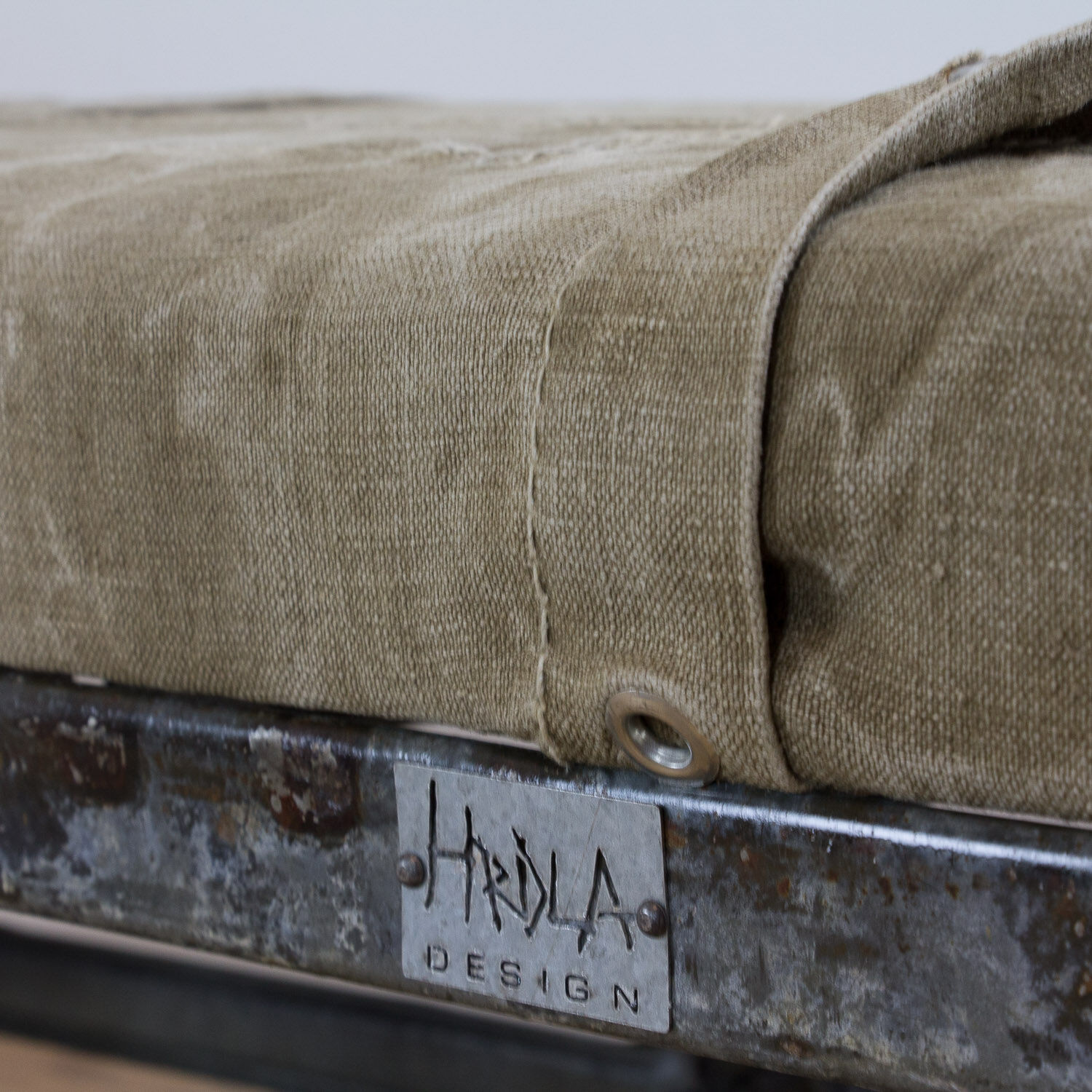 Industrial bench 'army' by Hrdla