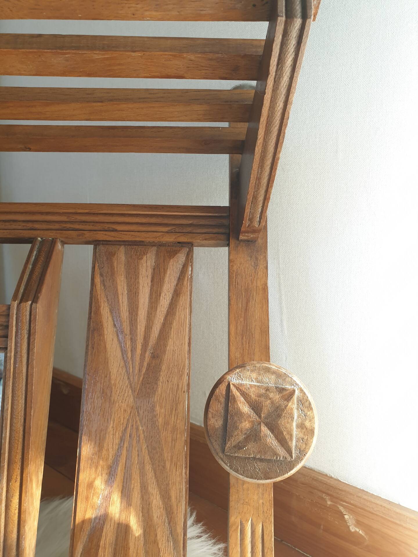 Etagère porte manteau Mural Vintage