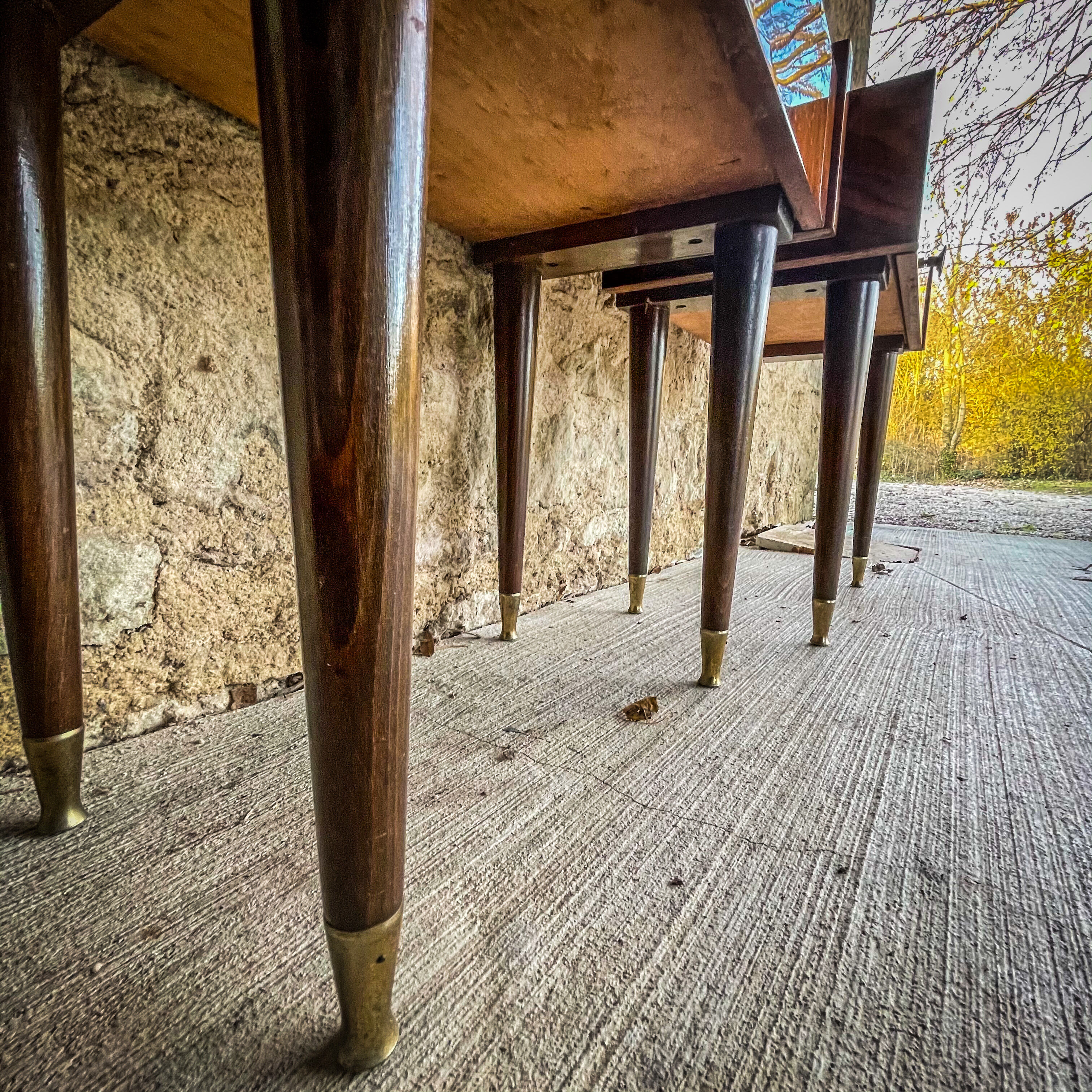 Pair of Rosewood bedside tables