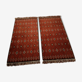 Pair of carpets  70x140cm