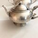 Vintage Buenos Aires silver metal coffee tea set with hallmarks