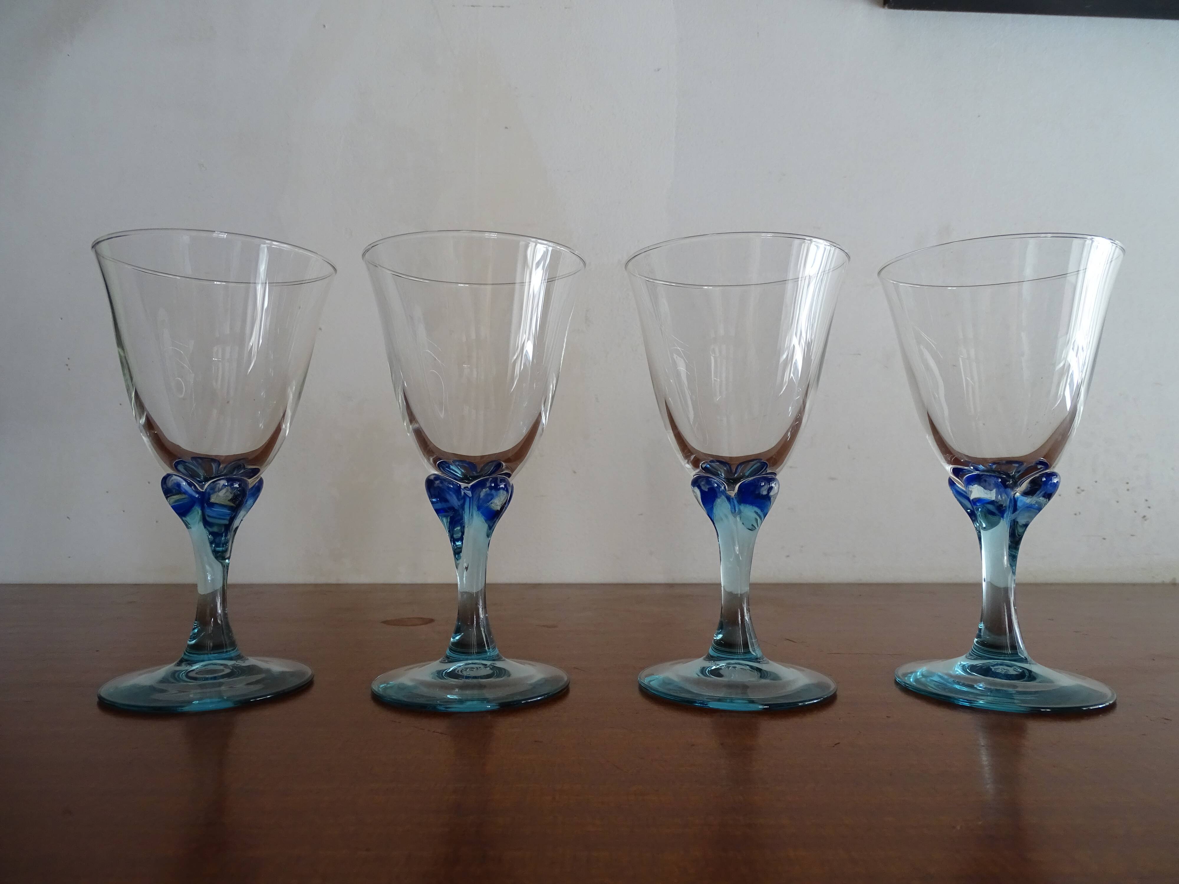 4 verres à vin Arc France vintage