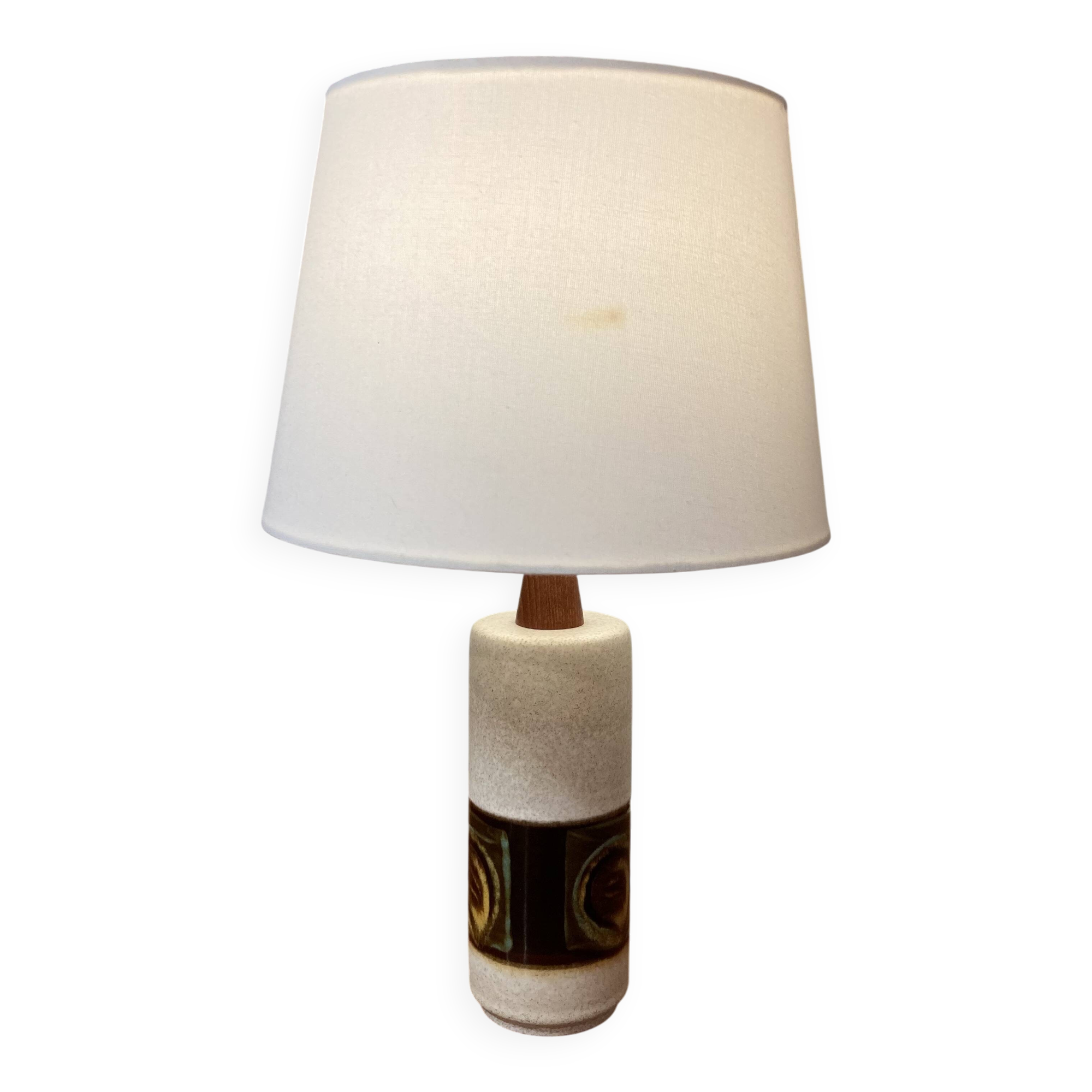Ceramic lamp Scandinavian design 1950.