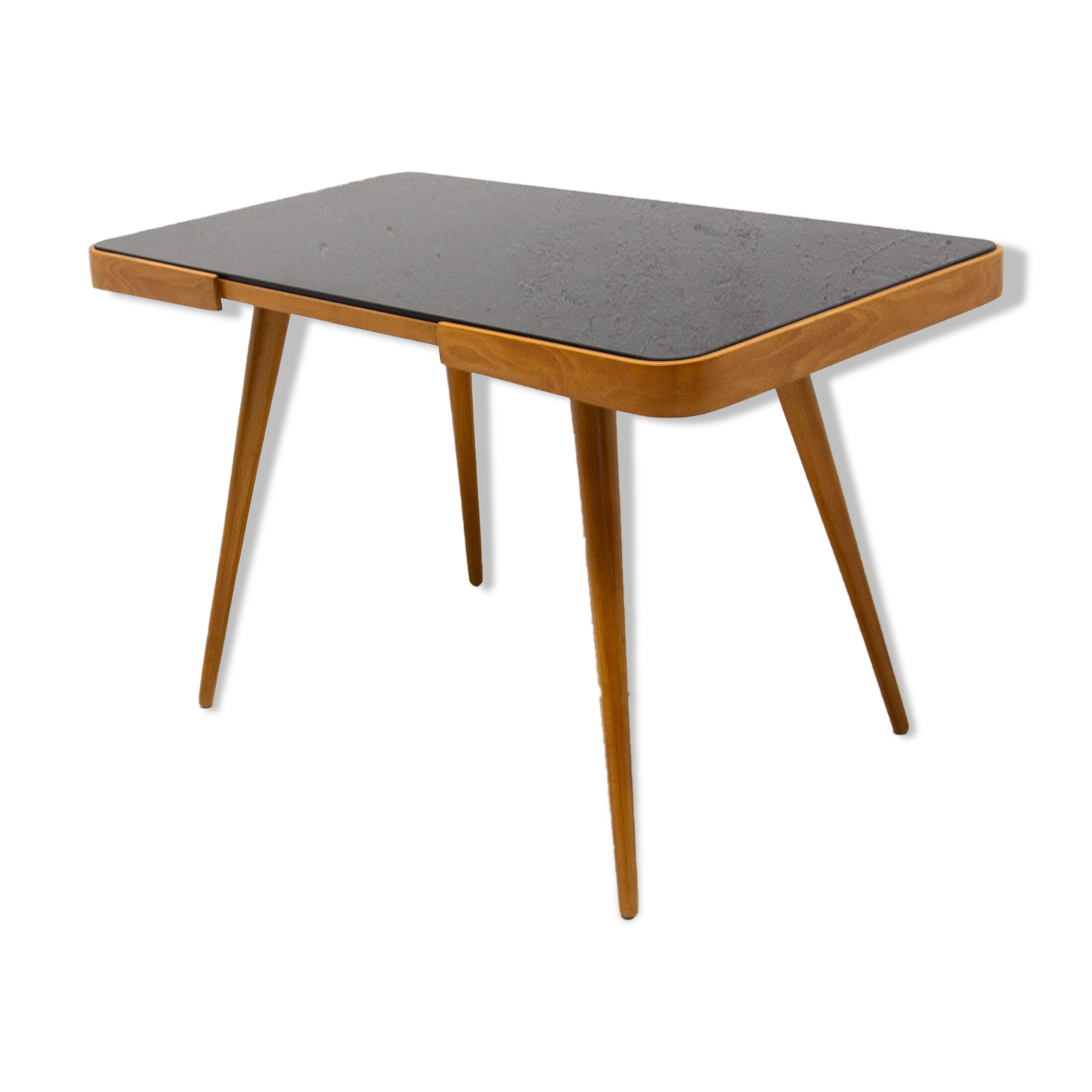 Opaxite glass coffee table, 1960´s, Czechoslovakia