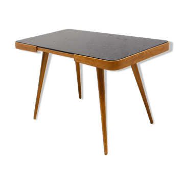 Opaxite glass coffee table, 1960´s, Czechoslovakia