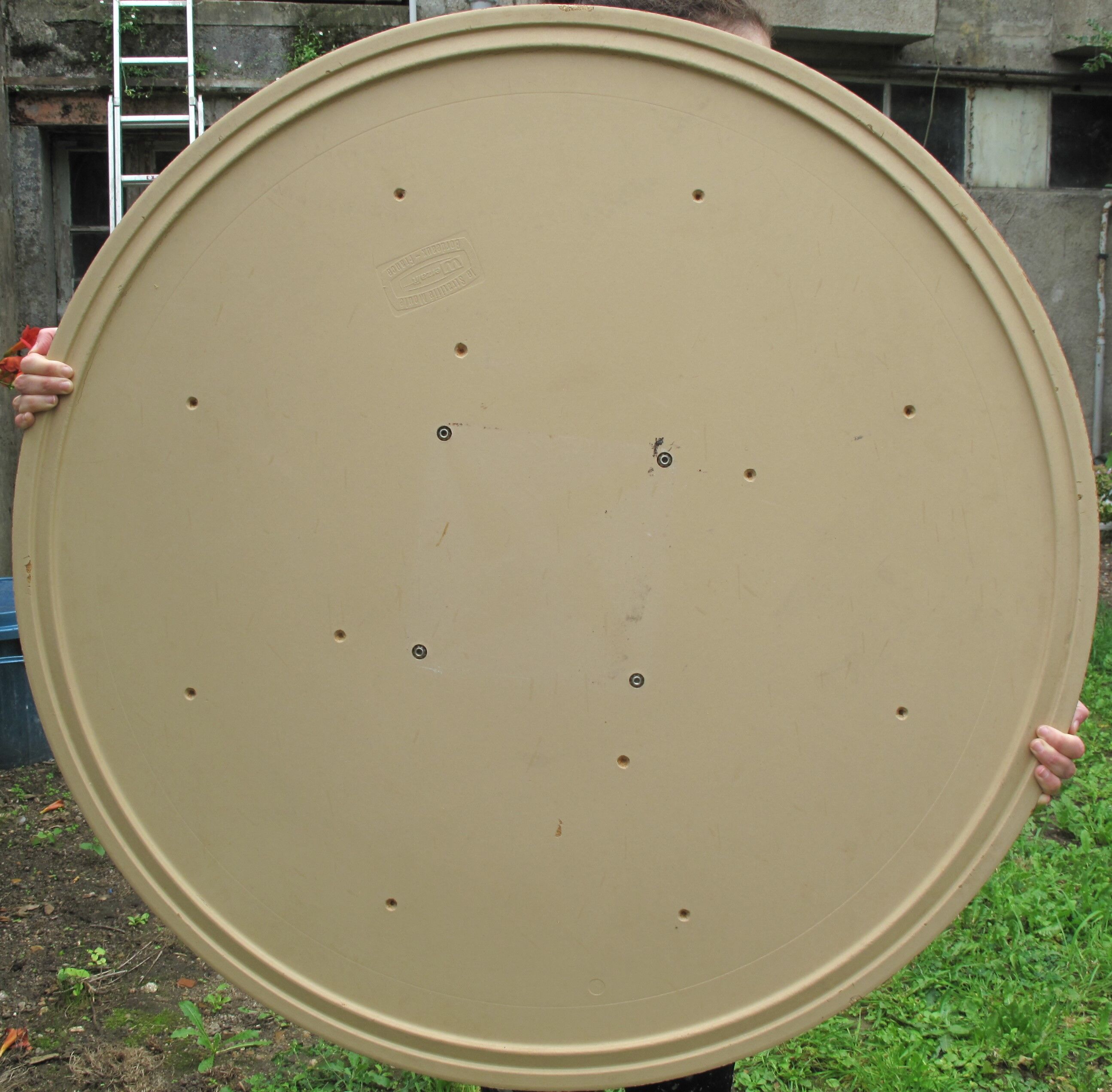 Werzalit Dining Room Tulip Table Molded Laminate