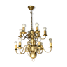 Dutch chandelier with 2 floors, 12 Arms of Light XIXth