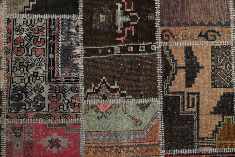 Authentic patchwork carpet 276x372