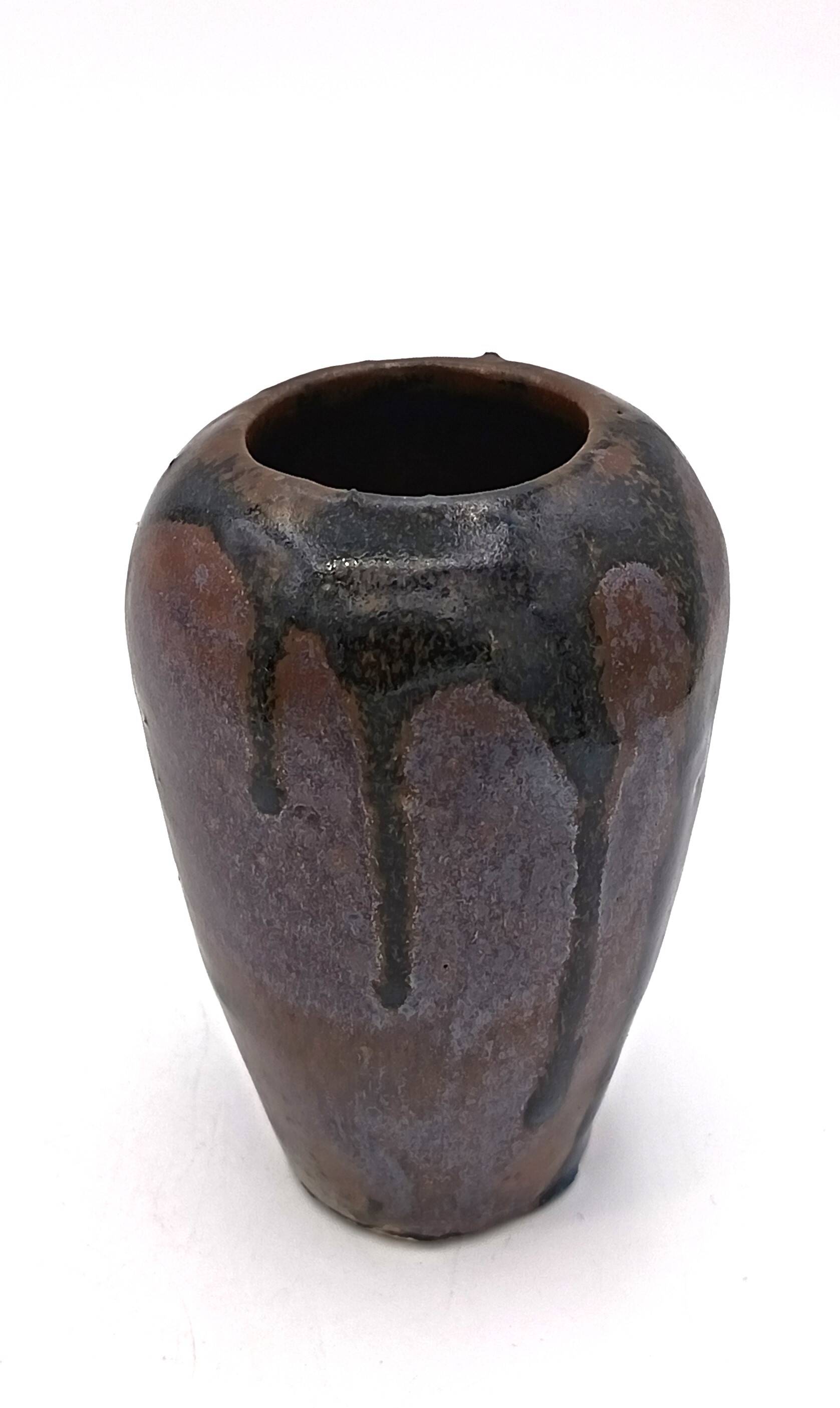 Vase céramique 1920 signé Eugène Lion