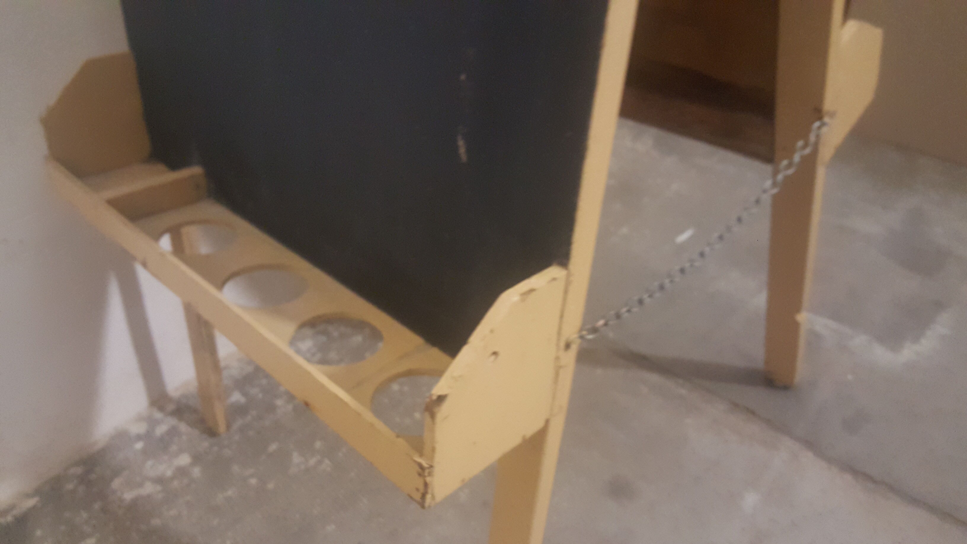 School table double-sided