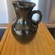 Vintage Jug in Glazed Stoneware – Brutalist / Rustic Chic Style