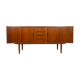 Danish four-drawer teak sideboard, 1960s