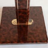 Metal and brass floor lamp, Relco Milano, 1970s.