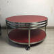 Round coffee table design 70s