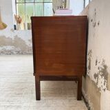 Enfilade teck XL années 60 constructiviste