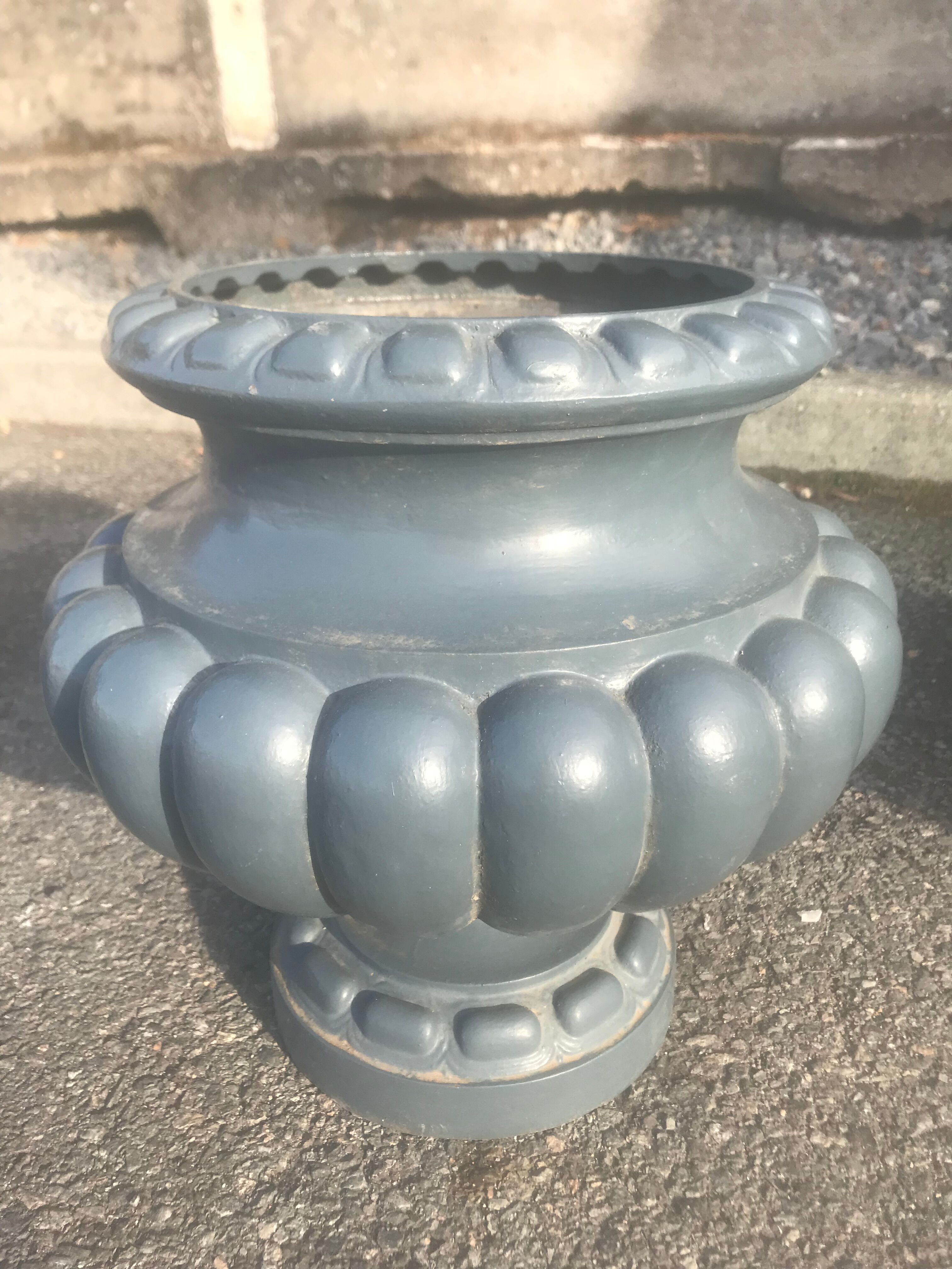 Pair of vase cast Corneau Charleville Mézières